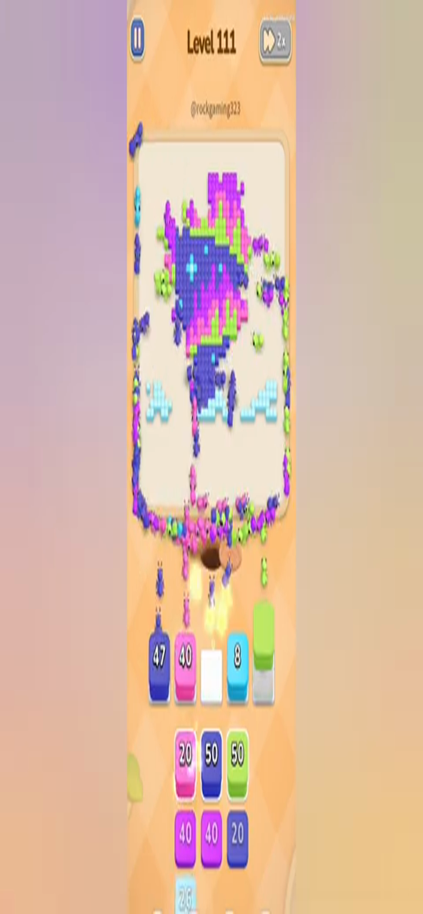 Colony Flow Level 111 walkthrough key frame: 