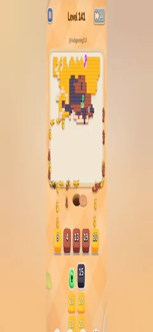 Colony Flow Level 141 walkthrough key frame: 