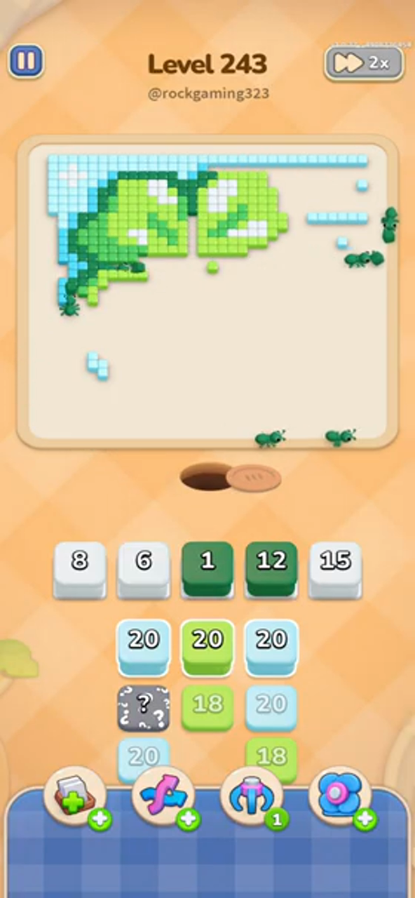Colony Flow Level 243 walkthrough key frame: 