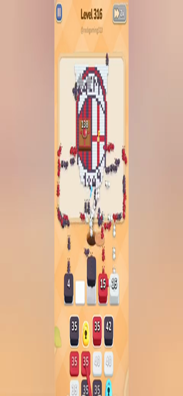 Colony Flow Level 316 walkthrough key frame: 