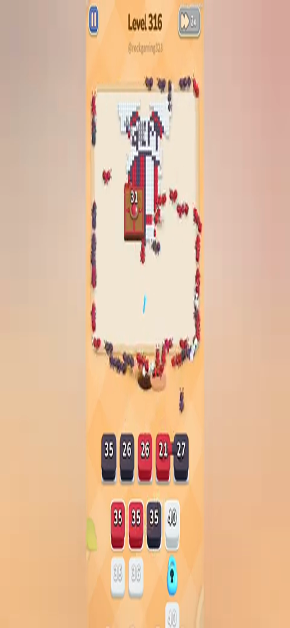 Colony Flow Level 316 walkthrough key frame: 