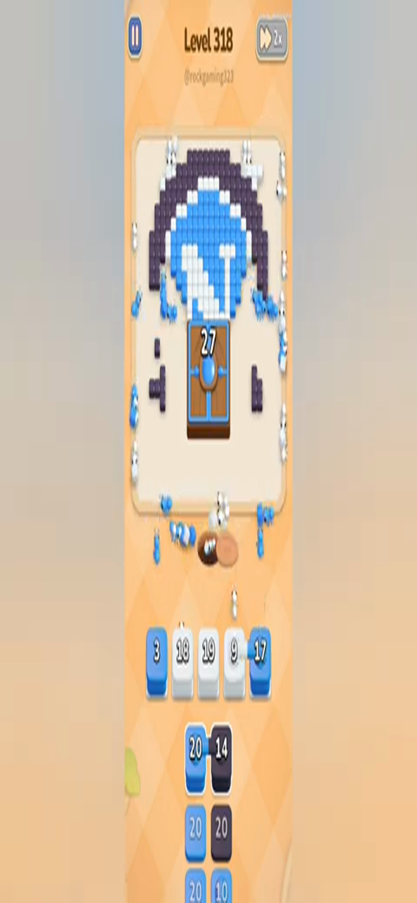 Colony Flow Level 318 walkthrough key frame: 