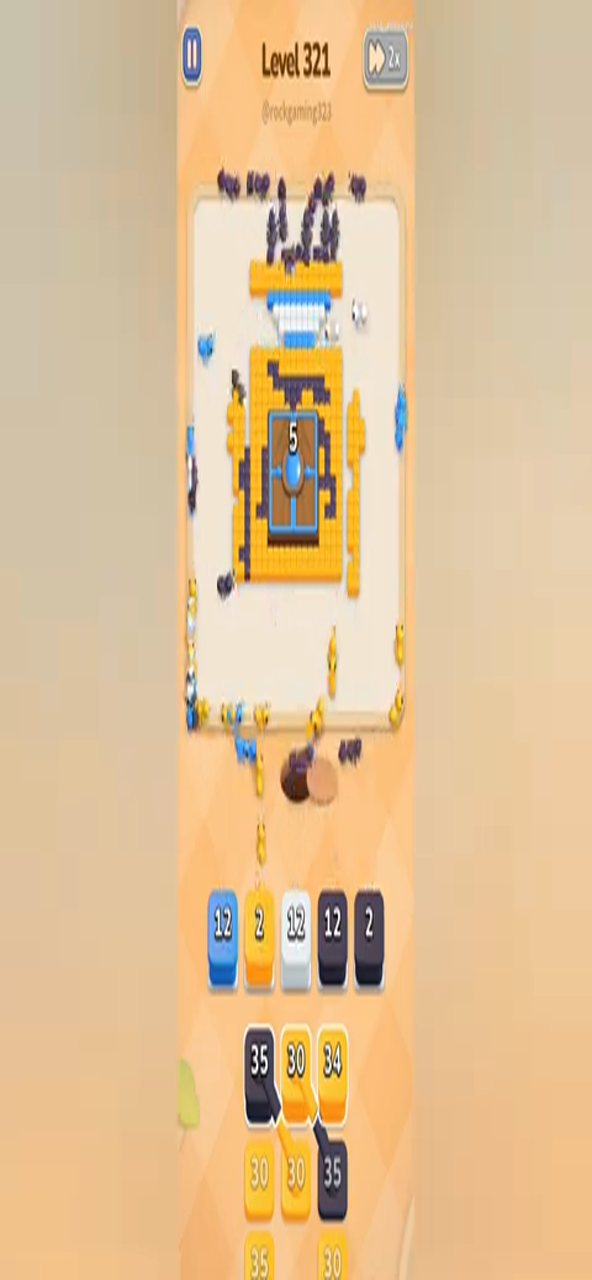 Colony Flow Level 321 walkthrough key frame: 