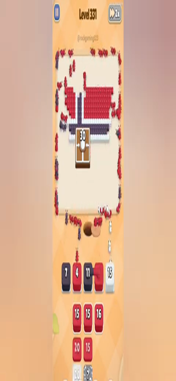 Colony Flow Level 331 walkthrough key frame: 