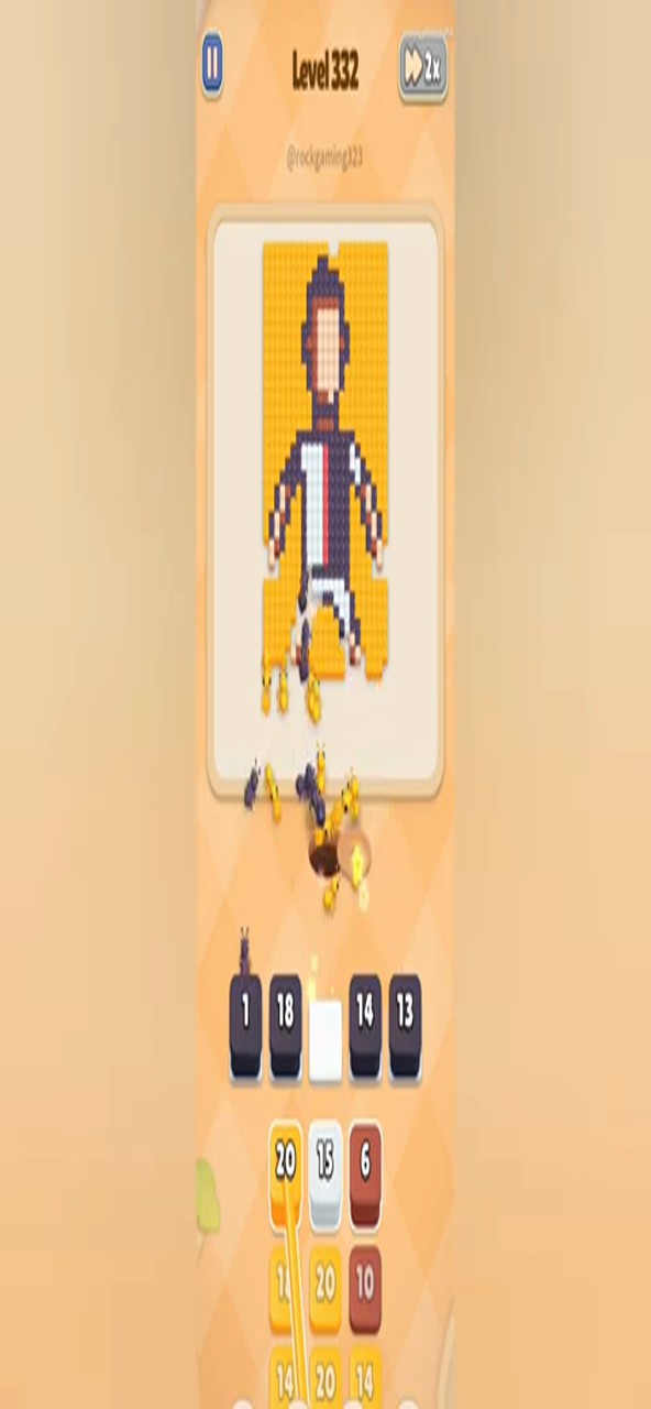 Colony Flow Level 332 walkthrough key frame: