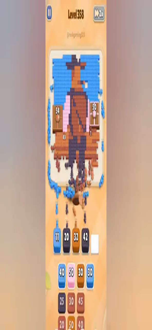 Colony Flow Level 358 walkthrough key frame: 