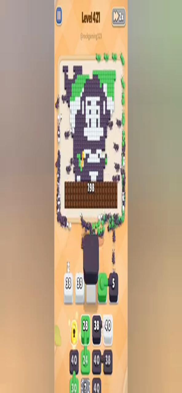 Colony Flow Level 421 walkthrough key frame: 