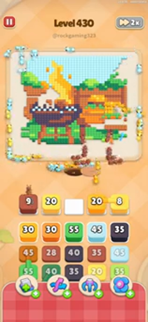Colony Flow Level 430 walkthrough key frame: 