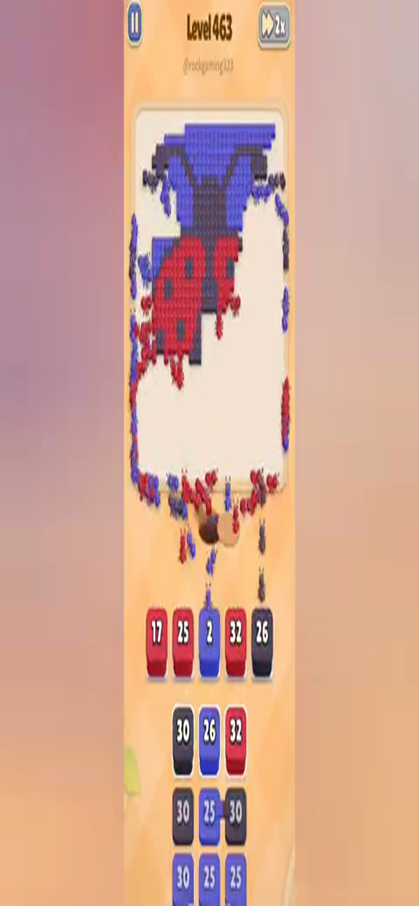 Colony Flow Level 463 walkthrough key frame: 