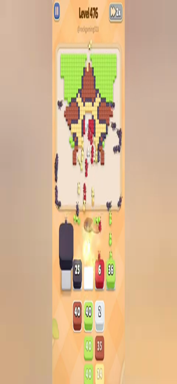 Colony Flow Level 476 walkthrough key frame: 