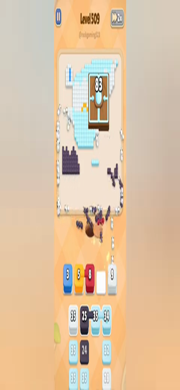 Colony Flow Level 509 walkthrough key frame: