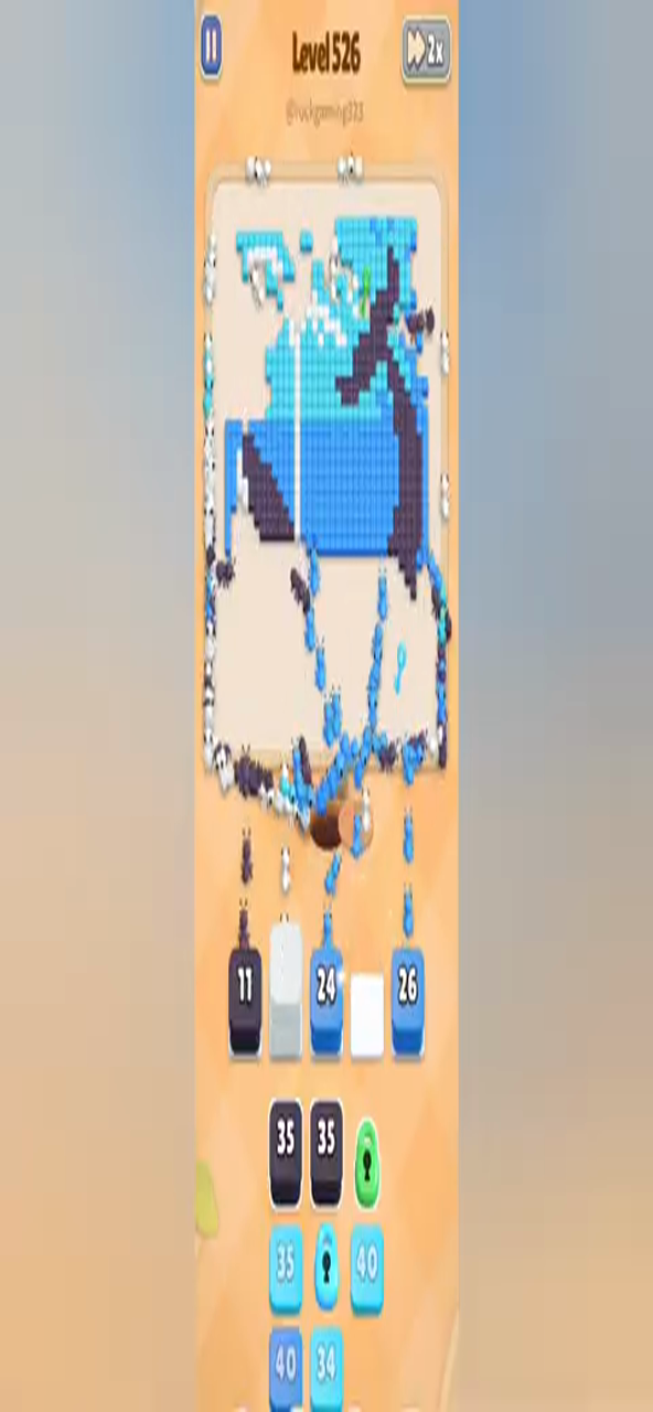Colony Flow Level 526 walkthrough key frame: 