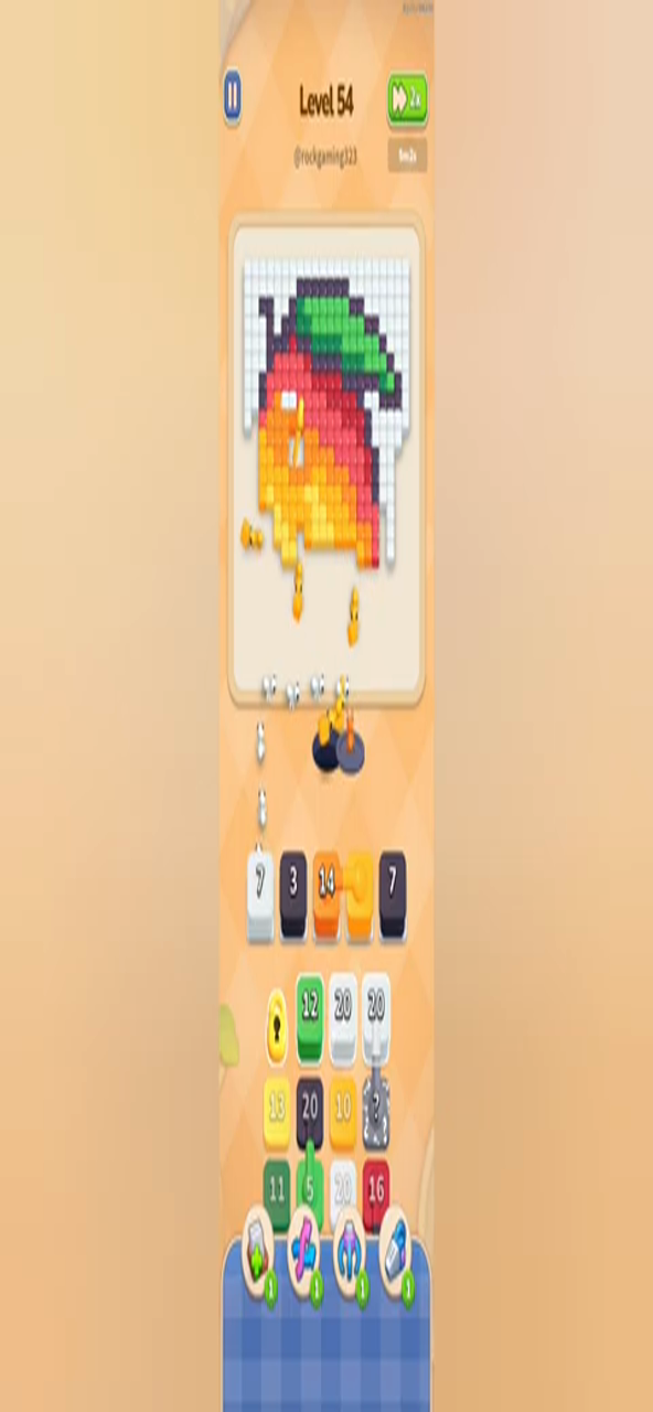 Colony Flow Level 54 walkthrough key frame: