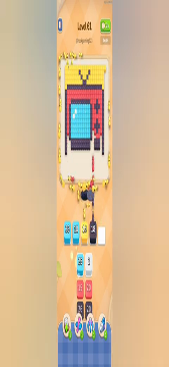 Colony Flow Level 61 walkthrough key frame: 