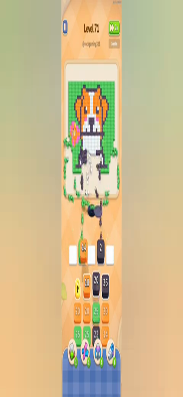 Colony Flow Level 71 walkthrough key frame: 