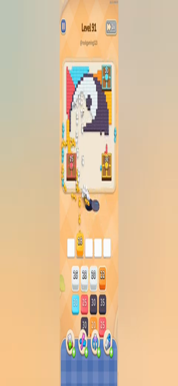 Colony Flow Level 91 walkthrough key frame: 